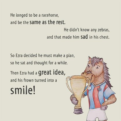 EDS UK book Ezra's Extraordinary stripes page 4