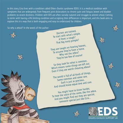 EDS UK book Ezra's Extraordinary stripes inside