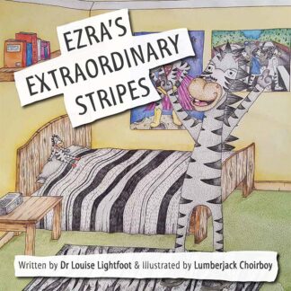 EDS UK book Ezra's Extraordinary stripes front cover