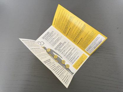 Pack of 10 FREE awareness leaflets - English, Welsh or Gaelic - Image 3
