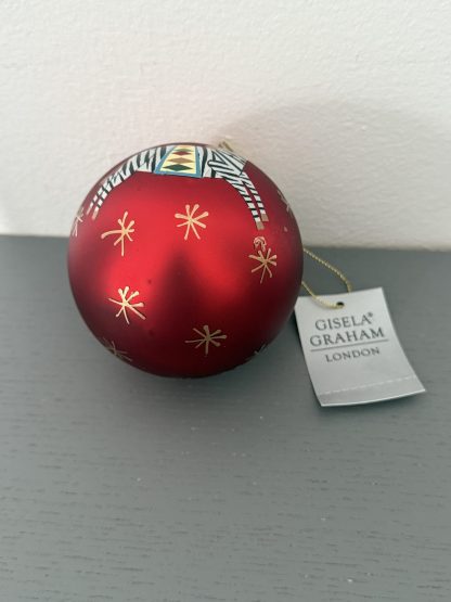 Christmas zebra baubles - Image 2