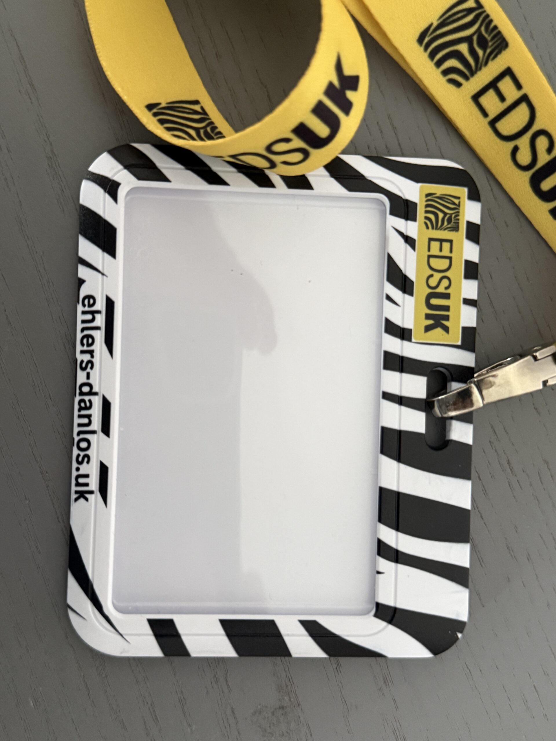 Medical card/badge holder and lanyard - Image 2